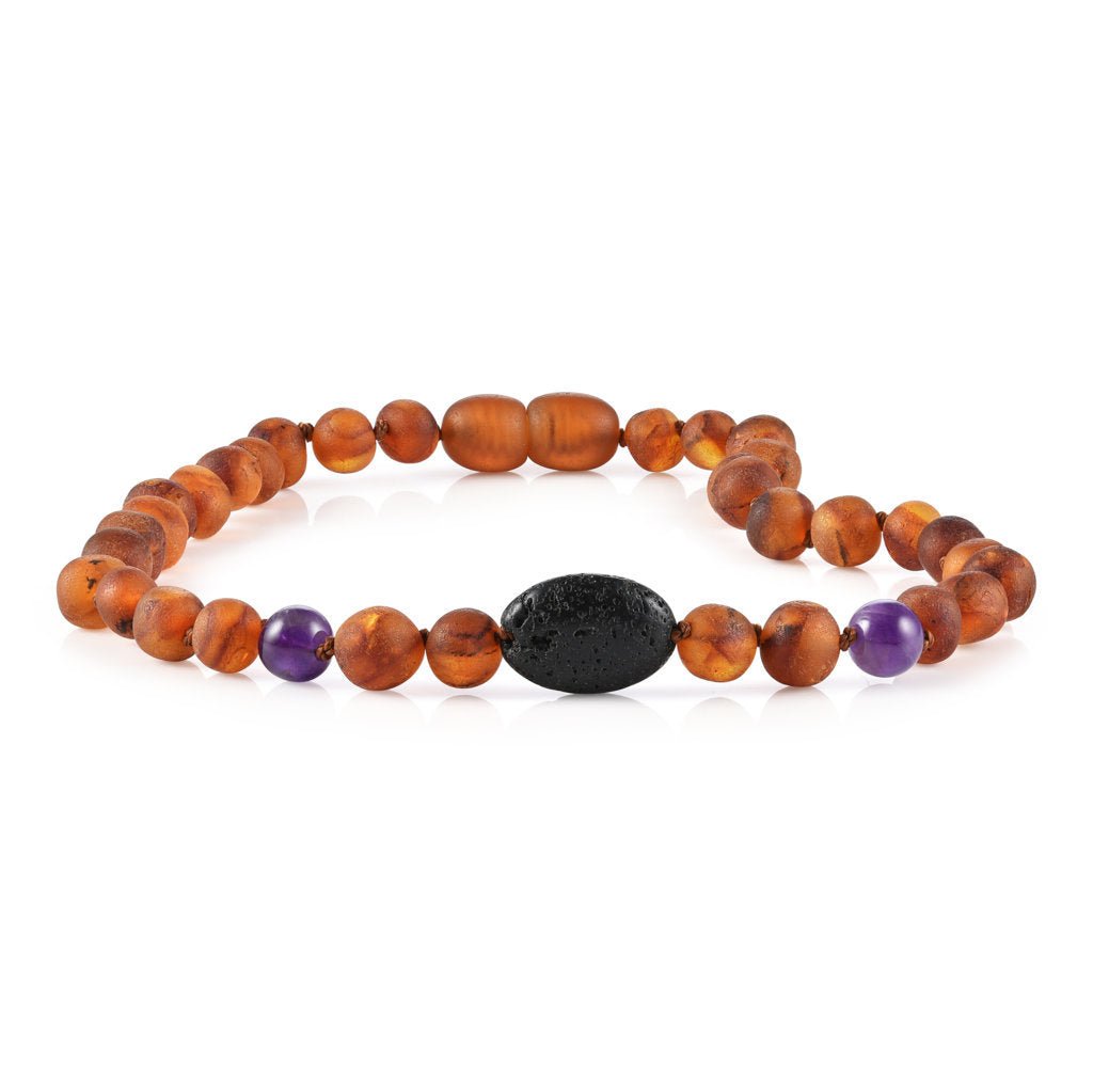 Baltic Amber Aromatherapy Necklace for Children - Sweetbottoms BoutiqueR.B. Amber Jewelry