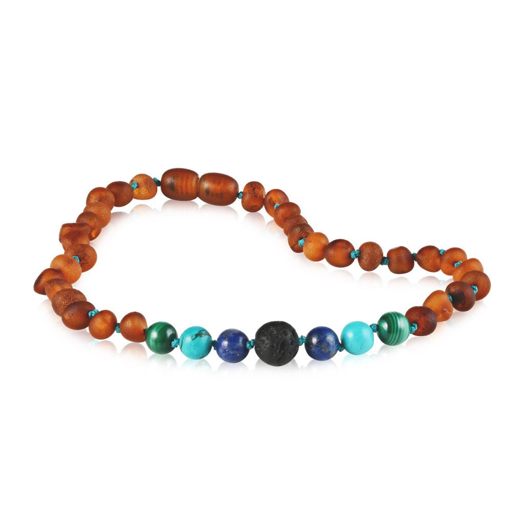 Baltic Amber Aromatherapy Necklace for Children - Sweetbottoms BoutiqueR.B. Amber Jewelry