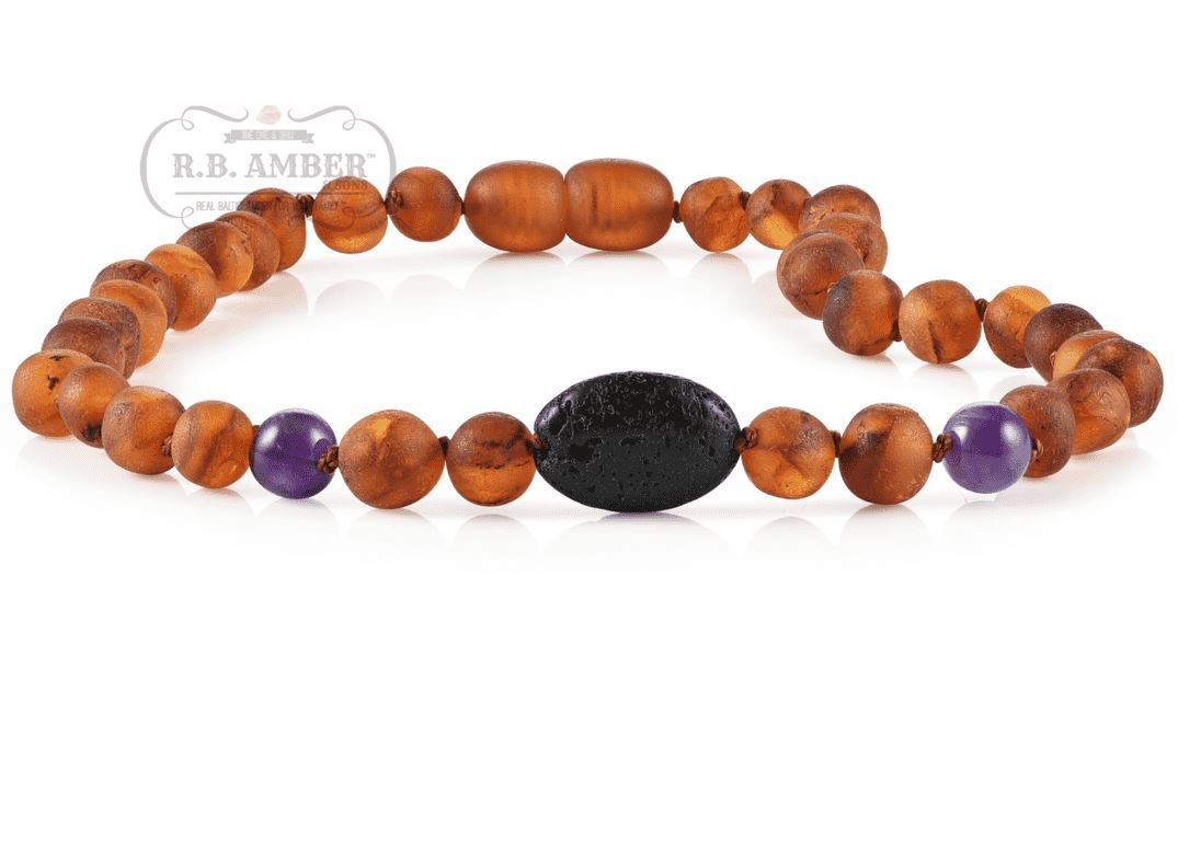 Baltic Amber Aromatherapy Necklace for Children - Sweetbottoms BoutiqueR.B. Amber Jewelry