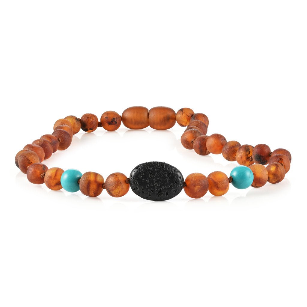 Baltic Amber Aromatherapy Necklace for Children - Sweetbottoms BoutiqueR.B. Amber Jewelry