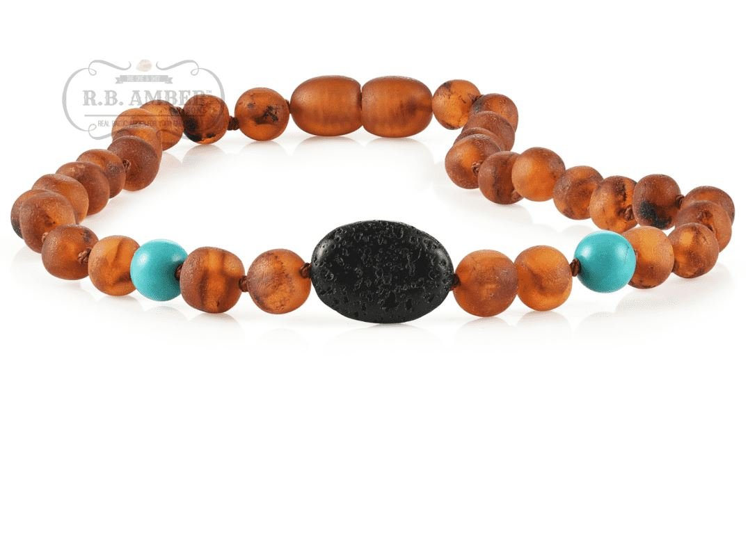 Baltic Amber Aromatherapy Necklace for Children - Sweetbottoms BoutiqueR.B. Amber Jewelry