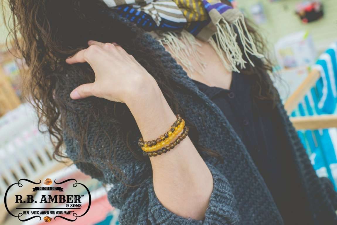 Baltic Amber Bracelet for Adults - Sweetbottoms BoutiqueR.B. Amber Jewelry