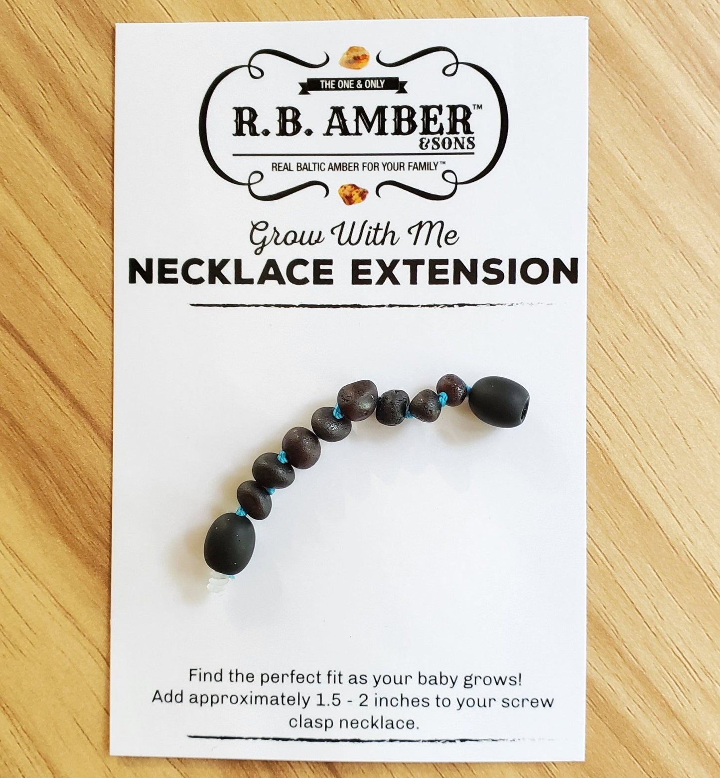 Baltic Amber Jewelry Extender - Sweetbottoms BoutiqueR.B. Amber Jewelry
