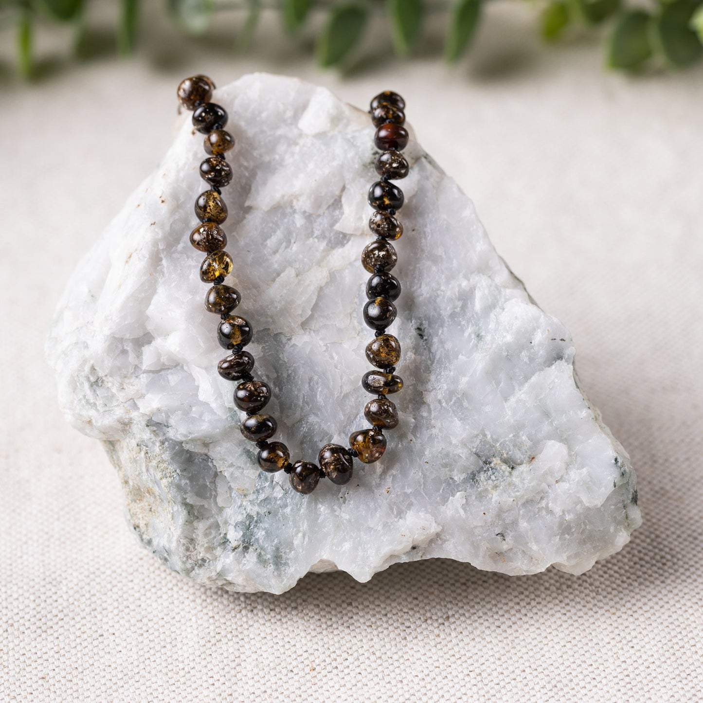 Baltic Amber Necklace for Children - Screw Clasp - Sweetbottoms BoutiqueR.B. Amber Jewelry