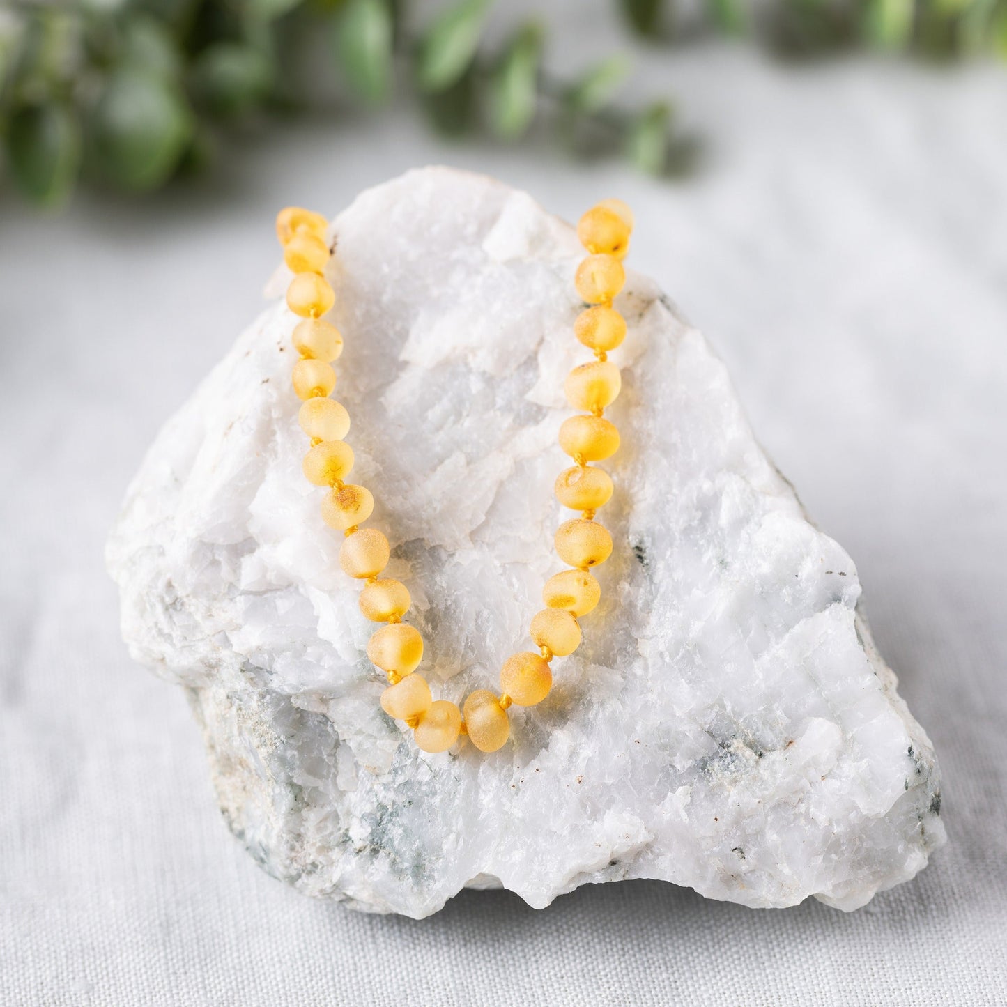 Baltic Amber Necklace for Children - Screw Clasp - Sweetbottoms BoutiqueR.B. Amber Jewelry