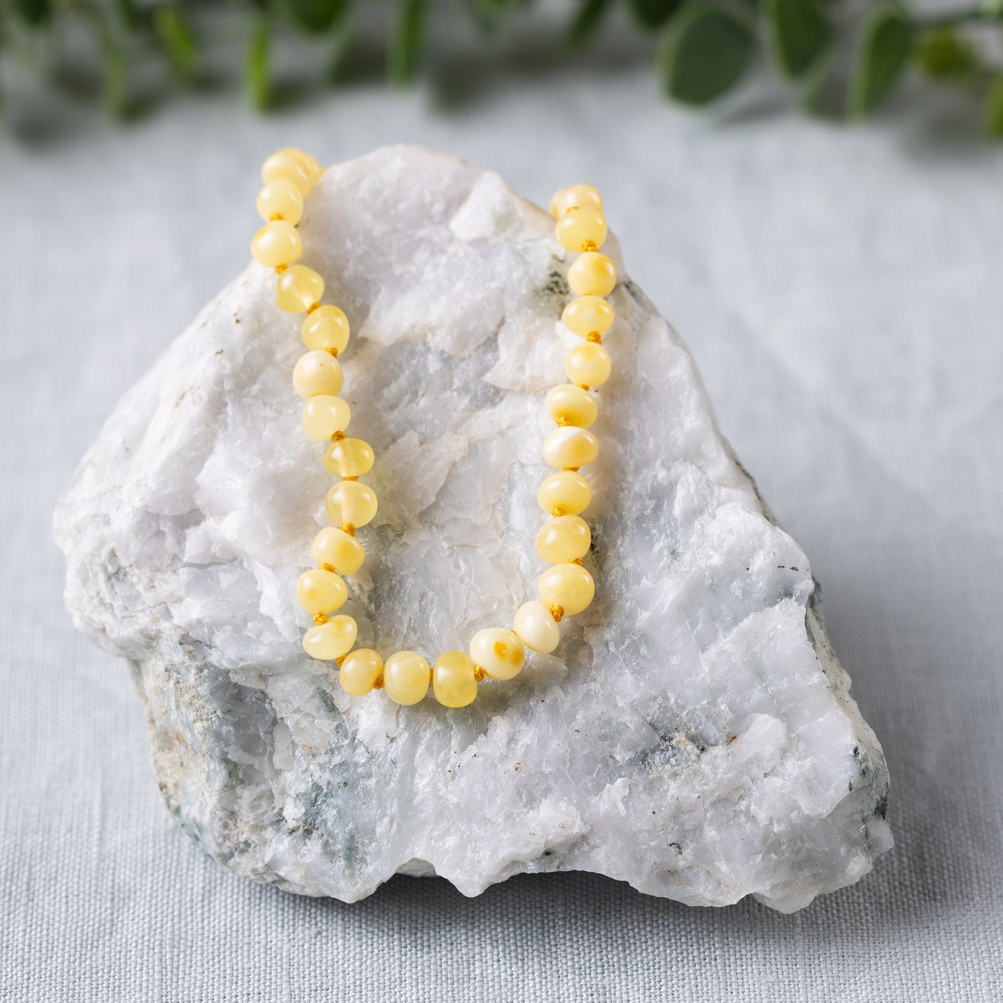 Baltic Amber Necklace for Children - Screw Clasp - Sweetbottoms BoutiqueR.B. Amber Jewelry