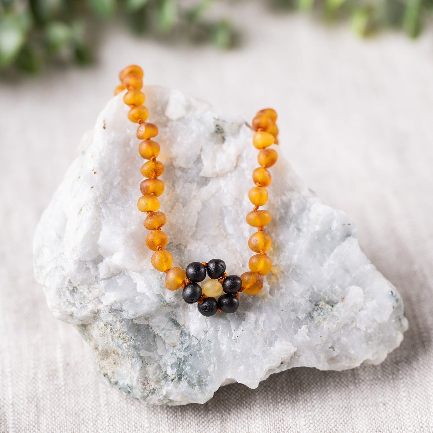 Baltic Amber Necklace for Children - Screw Clasp - Sweetbottoms BoutiqueR.B. Amber Jewelry