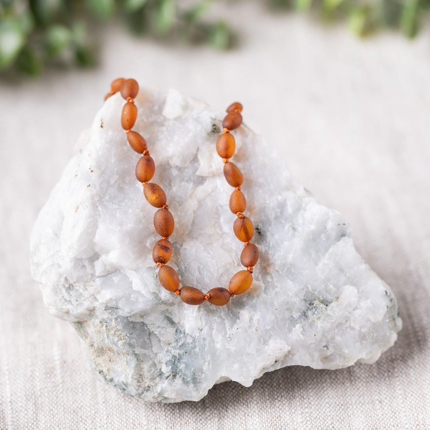 Baltic Amber Necklace for Children - Screw Clasp - Sweetbottoms BoutiqueR.B. Amber Jewelry