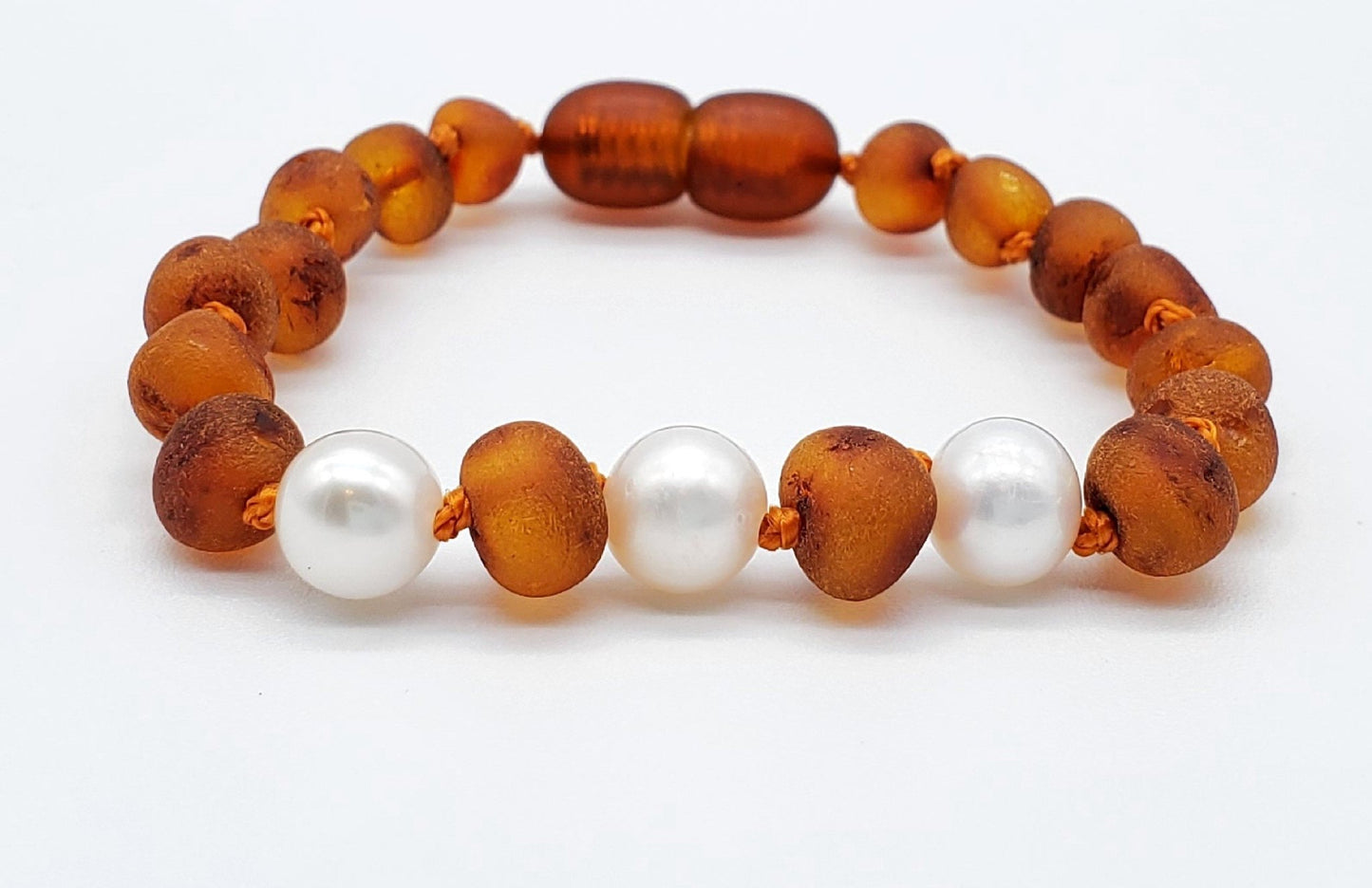 Baltic Amber/Gemstone Children's Bracelet - Sweetbottoms BoutiqueR.B. Amber Jewelry