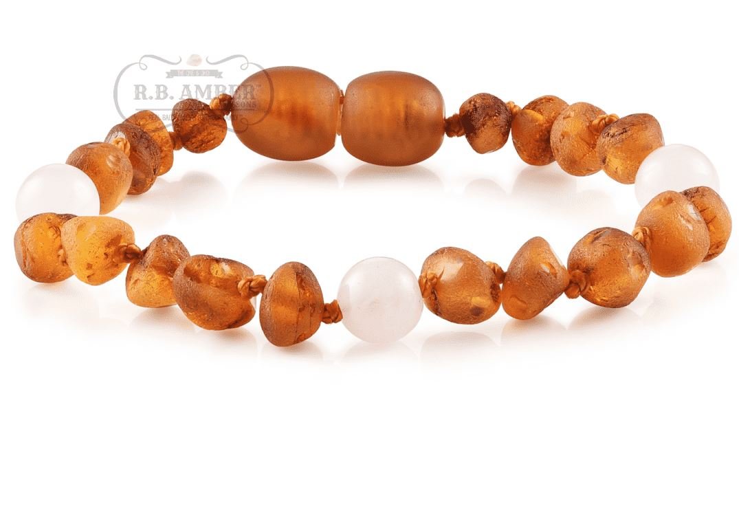 Baltic Amber/Gemstone Children's Bracelet - Sweetbottoms BoutiqueR.B. Amber Jewelry
