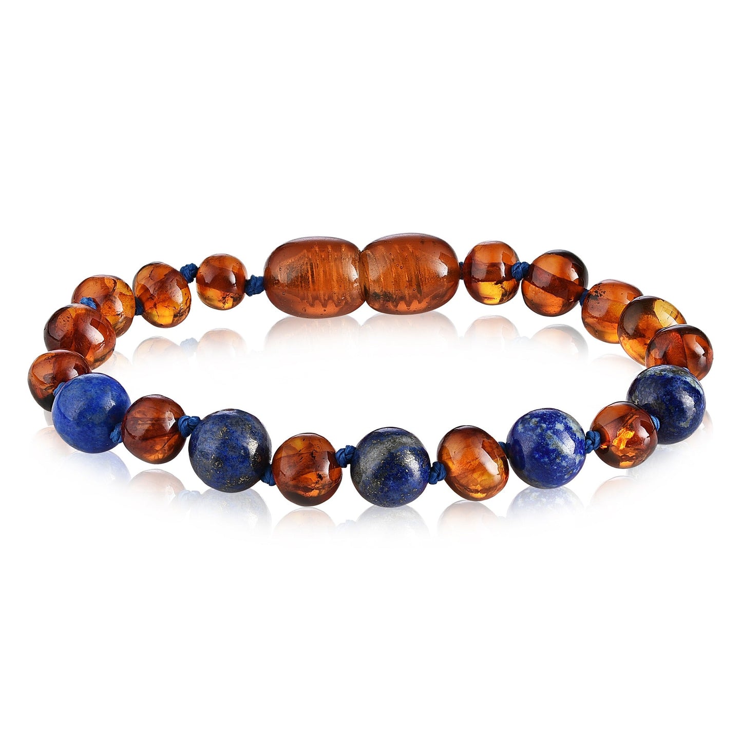 Baltic Amber/Gemstone Children's Bracelet - Sweetbottoms BoutiqueR.B. Amber Jewelry