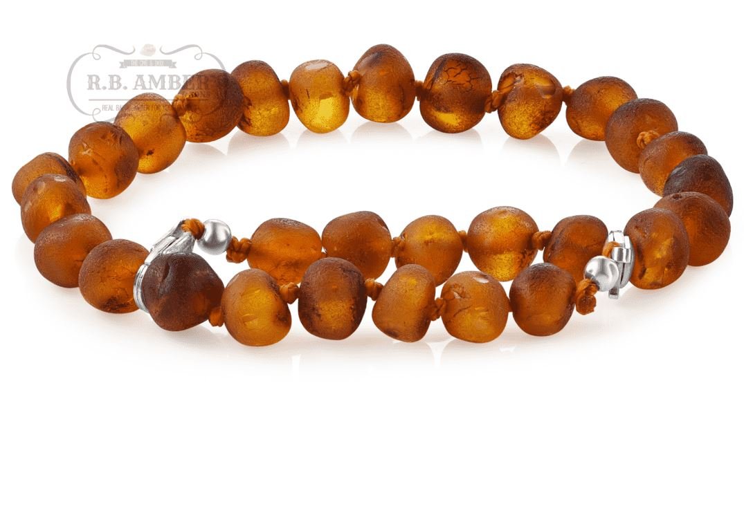 CLEARANCE - Baltic Amber Anklet for Adults - Sweetbottoms BoutiqueR.B. Amber Jewelry