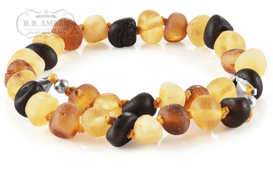 CLEARANCE - Baltic Amber Anklet for Adults - Sweetbottoms BoutiqueR.B. Amber Jewelry
