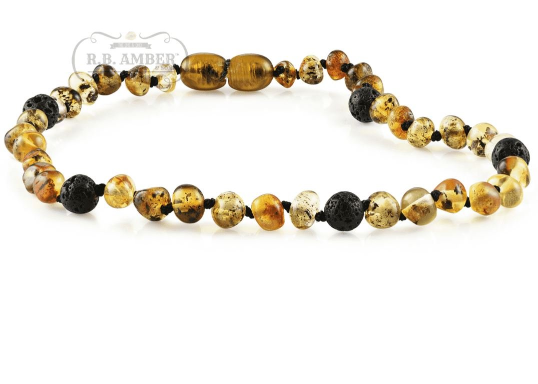 CLEARANCE - Baltic Amber Aromatherapy Necklace for Children - Sweetbottoms BoutiqueR.B. Amber Jewelry