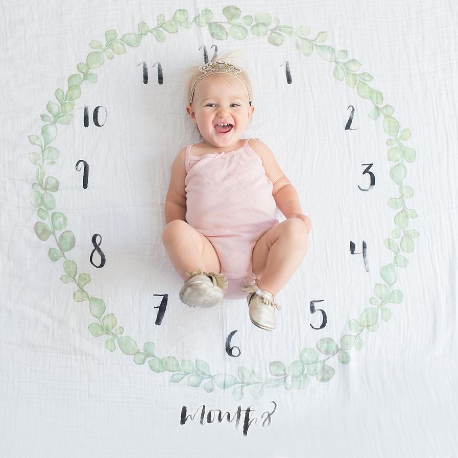 Dolly Llama Kids Milestone Swaddle - Sweetbottoms BoutiqueDolly Llama Kids
