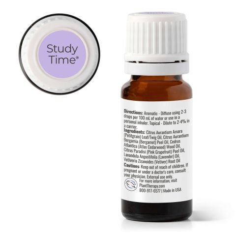 KidSafe Study Time Synergy Blend - Plant Therapy 100% Pure Essential Oils - Sweetbottoms BoutiquePlant Therapy Essential Oils