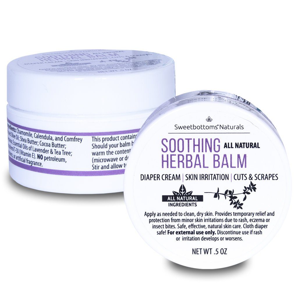 Mini All - Natural Soothing Herbal Balm for Diaper Rash and Skin Irritation - Sweetbottoms BoutiqueSweetbottoms Naturals