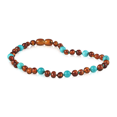 Image of Baltic Amber/Gemstone Children's Necklace