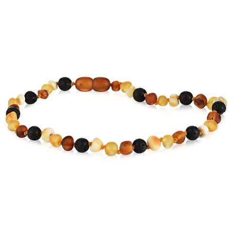 Image of CLEARANCE - Baltic Amber Aromatherapy Necklace for Children