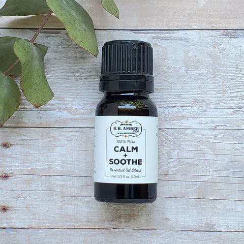 Image of Calm + Soothe Essential Oil Blend (10mL)