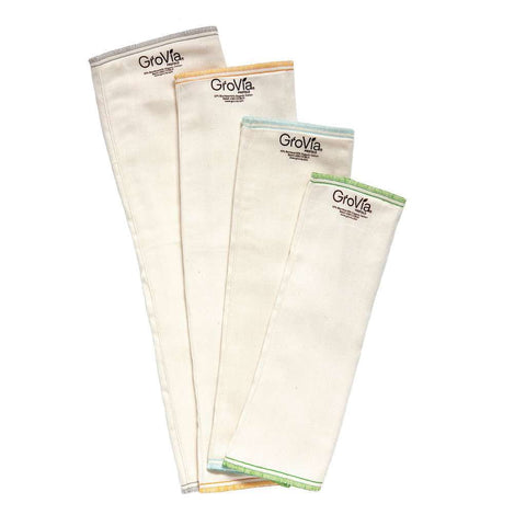 Image of GroVia Bamboo Prefolds (3 pack) Cloth Diaper GroVia 