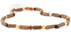 Hazelwood & Baltic Amber Necklace for Adults Jewelry R.B. Amber Jewelry 17-19 inches Multi 