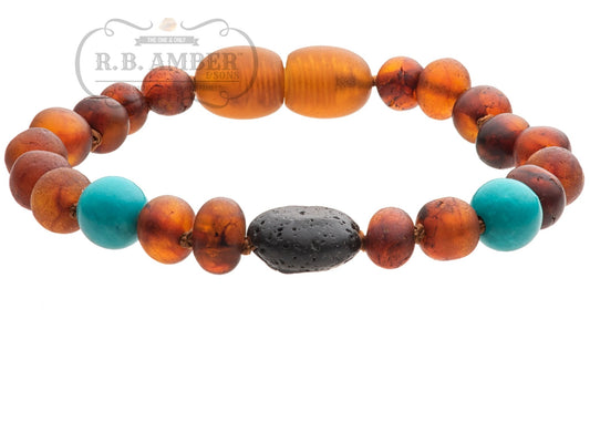 Baltic Amber Aromatherapy Children's Bracelet - Sweetbottoms BoutiqueR.B. Amber Jewelry