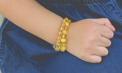 Baltic Amber Aromatherapy Children's Bracelet - Sweetbottoms BoutiqueR.B. Amber Jewelry