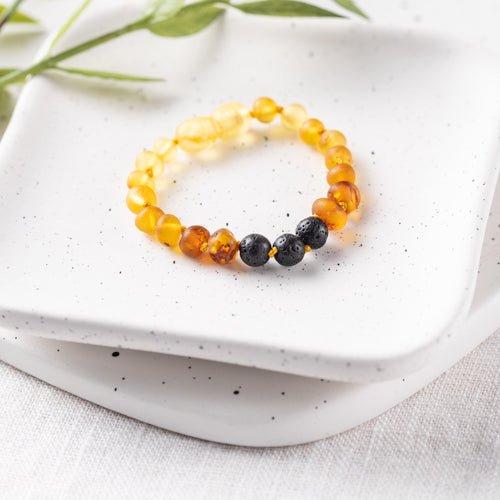 Baltic Amber Aromatherapy Children's Bracelet - Sweetbottoms BoutiqueR.B. Amber Jewelry