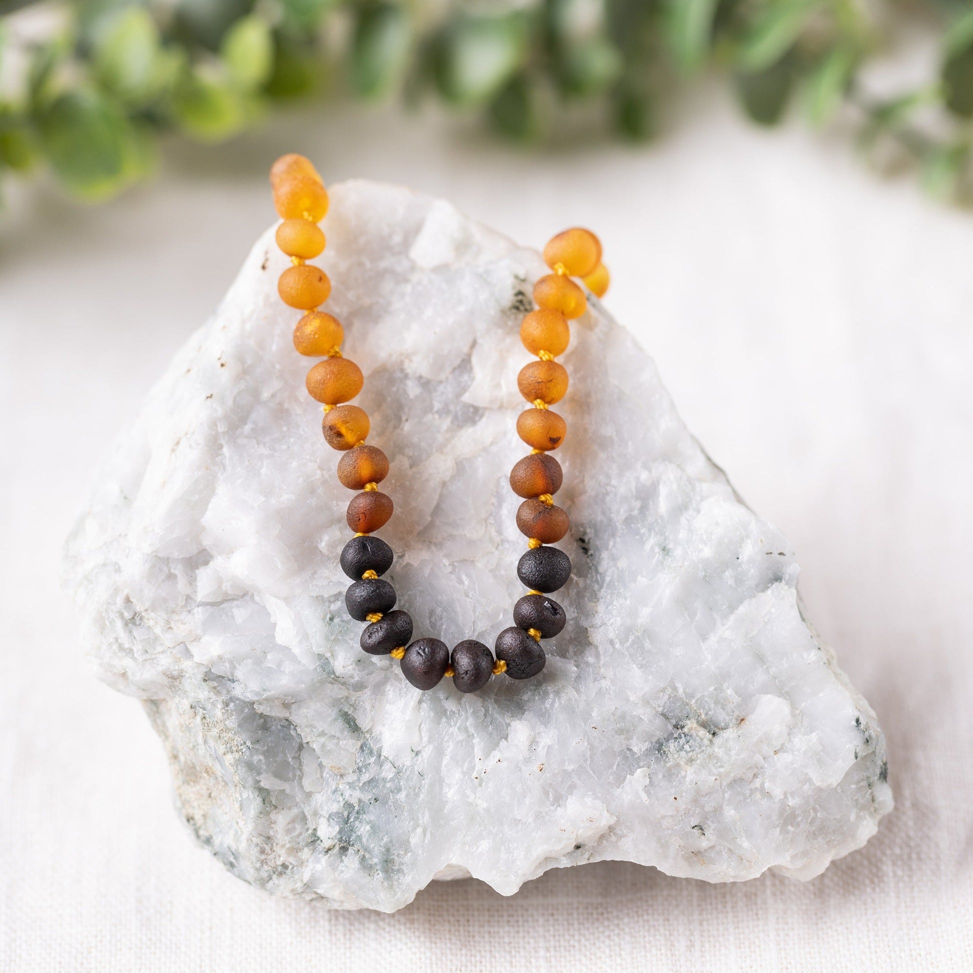 Baltic Amber Necklace for Children - Screw Clasp - Sweetbottoms BoutiqueR.B. Amber Jewelry