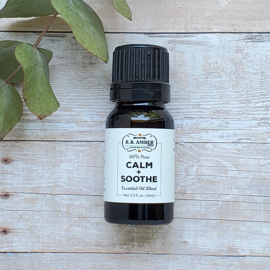 Calm + Soothe Essential Oil Blend (10mL) - Sweetbottoms BoutiqueR.B. Amber Jewelry