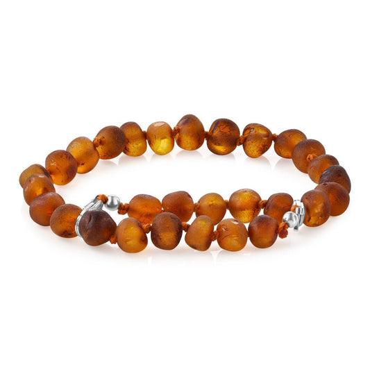 CLEARANCE - Baltic Amber Anklet for Adults - Sweetbottoms BoutiqueR.B. Amber Jewelry