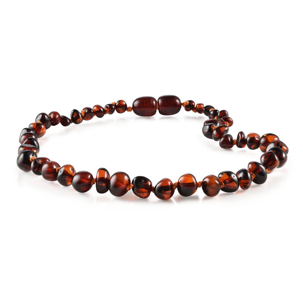 CLEARANCE - Baltic Amber Necklace for Children - POP CLASP - Sweetbottoms BoutiqueR.B. Amber Jewelry