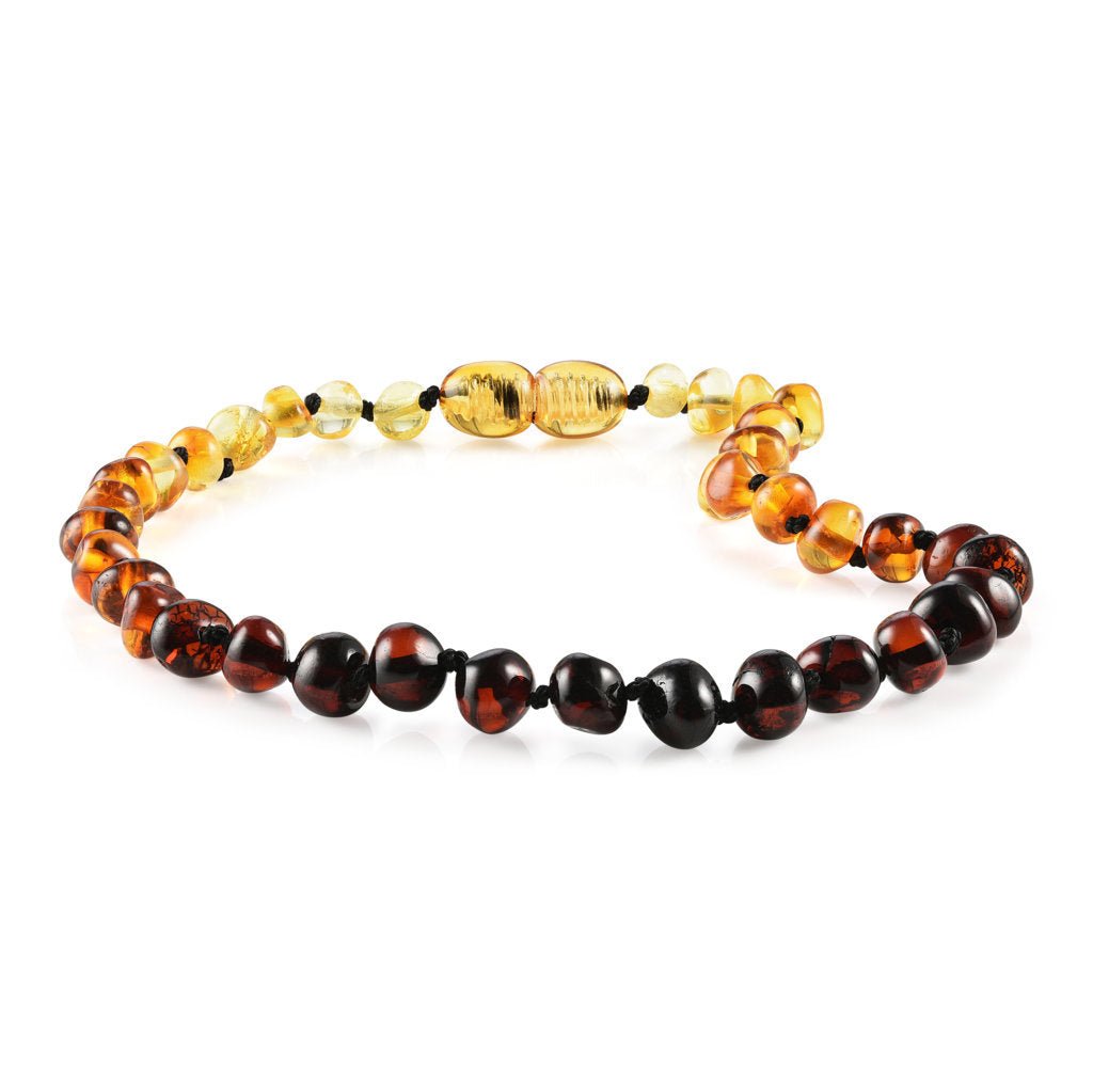 CLEARANCE - Baltic Amber Necklace for Children - POP CLASP - Sweetbottoms BoutiqueR.B. Amber Jewelry