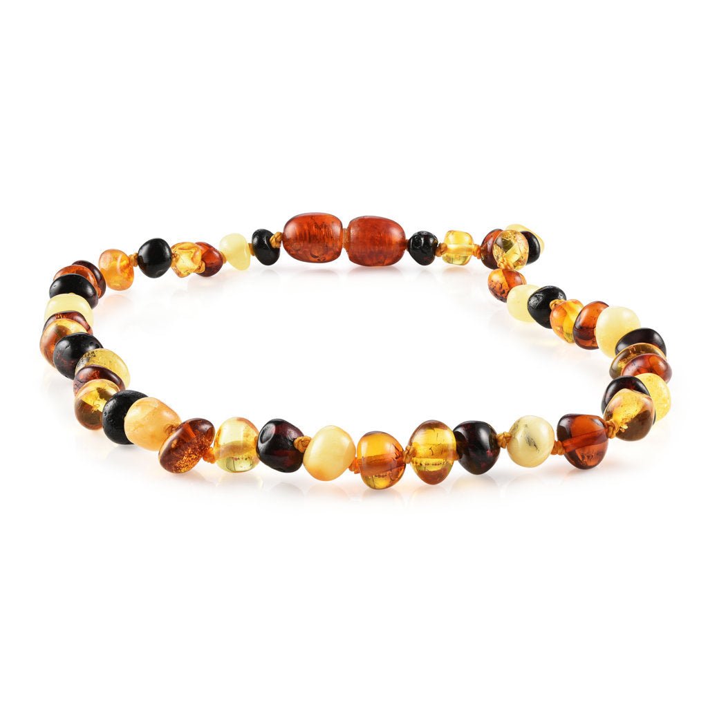 CLEARANCE - Baltic Amber Necklace for Children - POP CLASP - Sweetbottoms BoutiqueR.B. Amber Jewelry