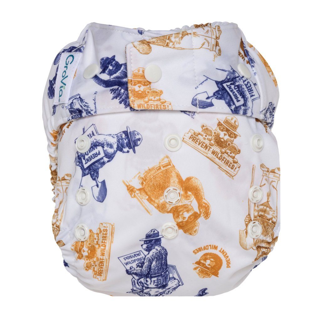 GroVia Hybrid Cloth Diaper Shell - Sweetbottoms BoutiqueGroVia