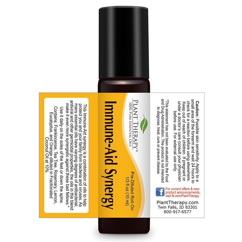 Immune - Aid Synergy Blend - Plant Therapy 100% Pure Essential Oils - Sweetbottoms BoutiquePlant Therapy Essential Oils