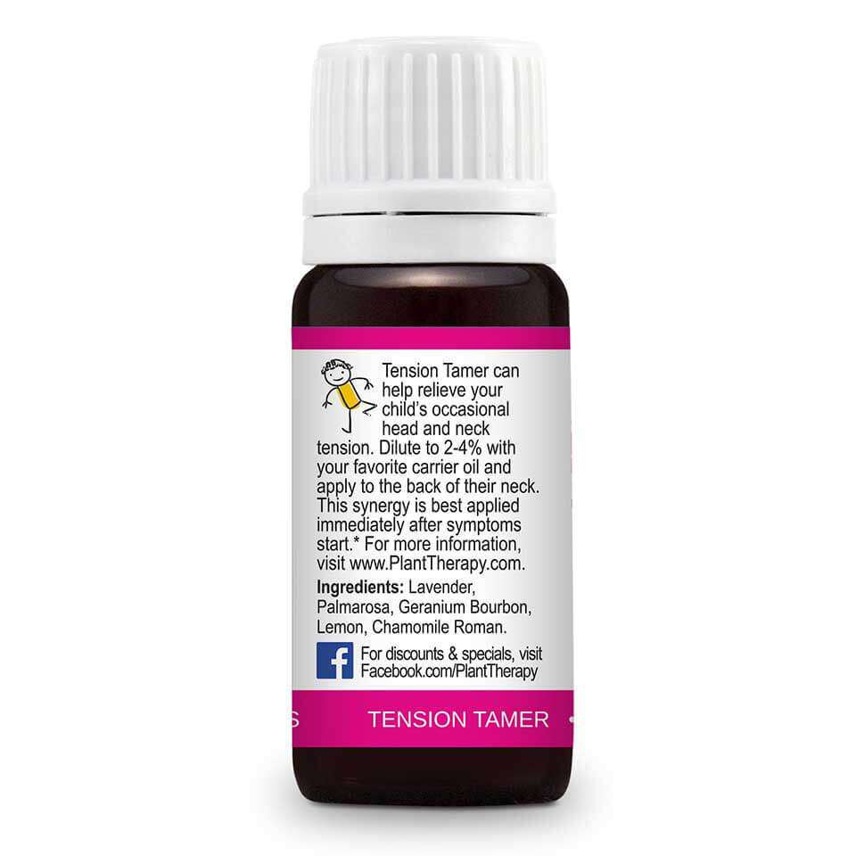 KidSafe Tension Tamer Synergy Blend - Plant Therapy 100% Pure Essential Oils - Sweetbottoms BoutiquePlant Therapy Essential Oils