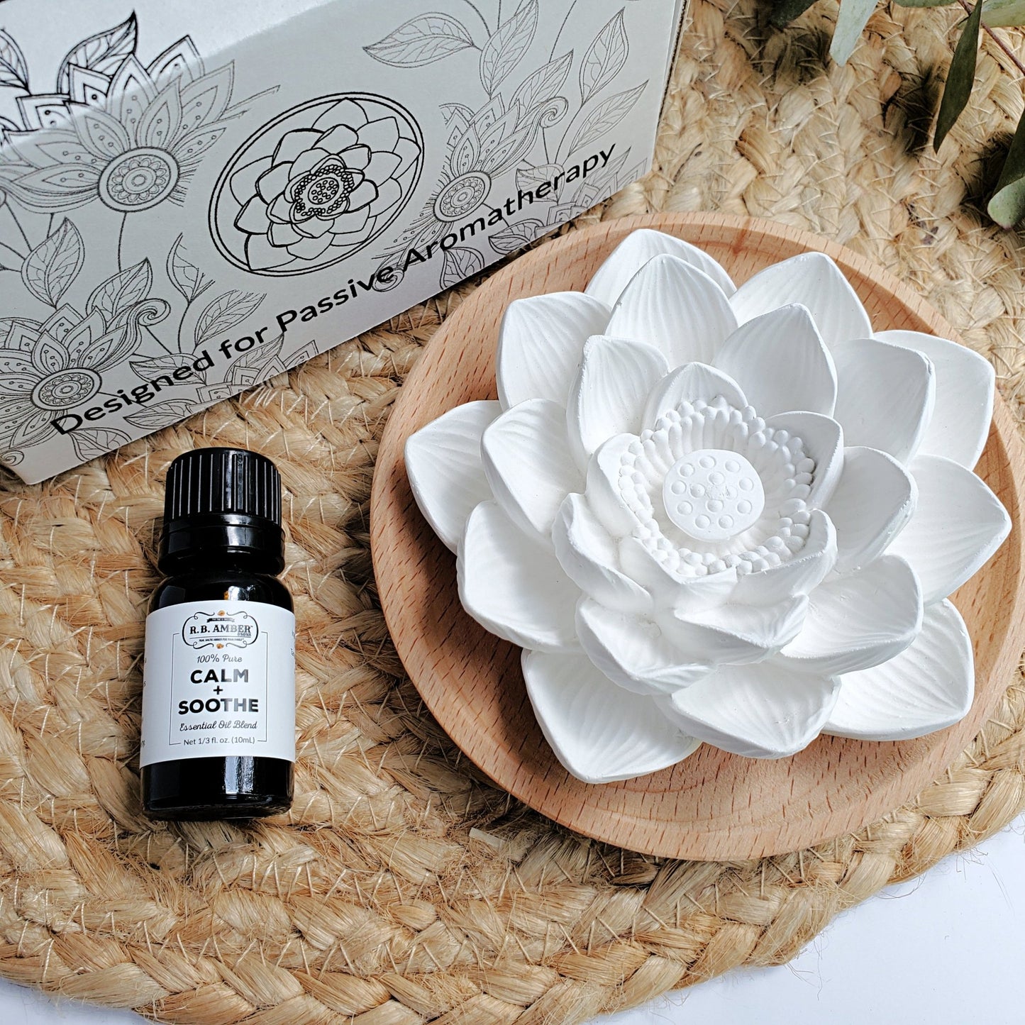 R.B. Amber Aromatherapy Lotus Diffuser - Sweetbottoms BoutiqueR.B. Amber Jewelry