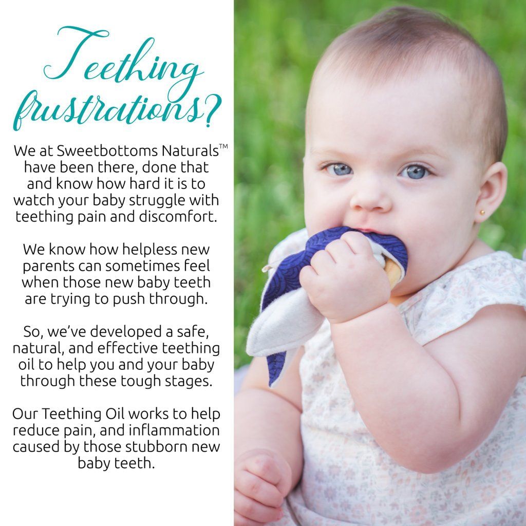 Sweetbottoms Naturals Organic Teething Oil - Sweetbottoms BoutiqueSweetbottoms Naturals