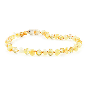Baltic Amber Necklace for Children - Screw Clasp