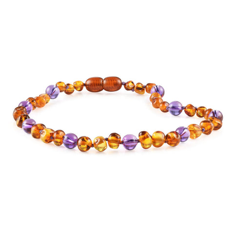 Image of Baltic Amber/Gemstone Children's Necklace