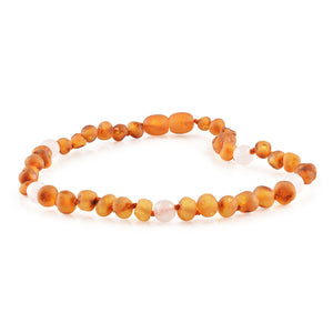Baltic Amber/Gemstone Children's Necklace