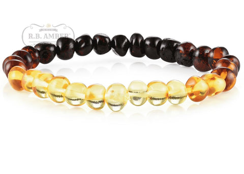 Image of Baltic Amber Bracelet for Adults Jewelry R.B. Amber Jewelry 