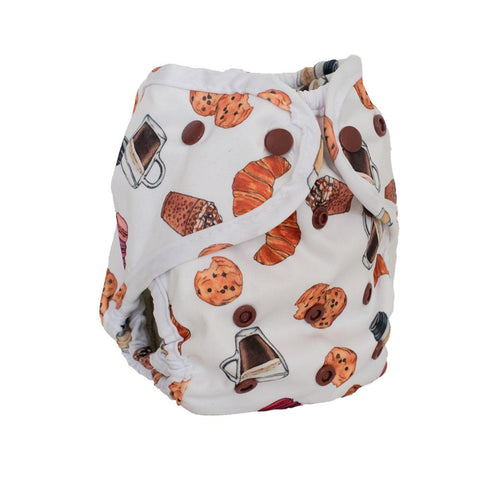 Buttons One-Size Diaper Cover Cloth Diap