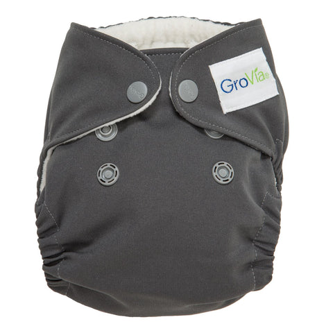 Image of GroVia Newborn All-In-One Cloth Diaper Cloth Diaper GroVia Cloud 