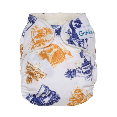 Image of GroVia Newborn All-In-One Cloth Diaper Cloth Diaper GroVia Only You 