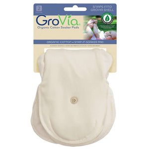 GroVia Organic Cotton Soaker Pad (2-pack) Cloth Diaper GroVia 