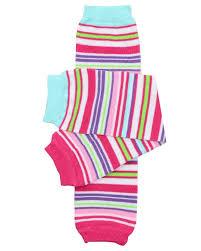 Image of juDanzy Leg Warmers Clothing juDanzy Garden Stripe 