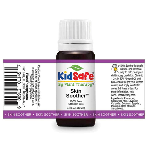 Image of KidSafe Skin Soother Synergy Blend - Plant Therapy 100% Pure Essential Oils Essential Oil Plant Therapy Essential Oils 